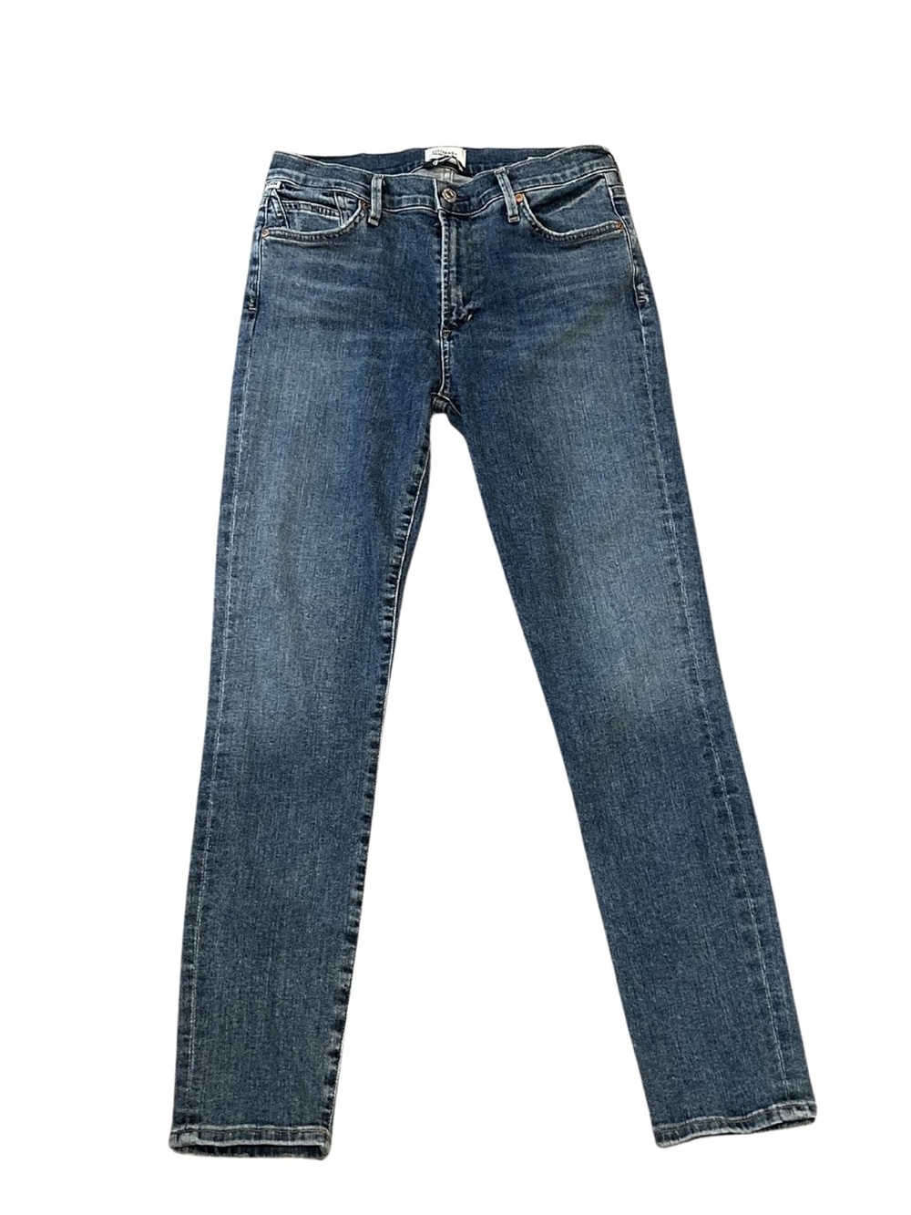 Citizens of Humanity Premium Vintage Rocket Ankle Jeans | Med Blue | Size 28